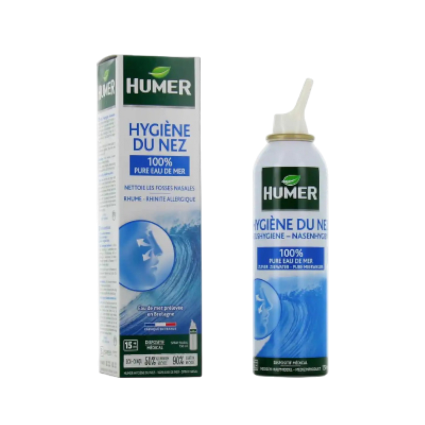 HUMER Eau de mer adulte 150 ml