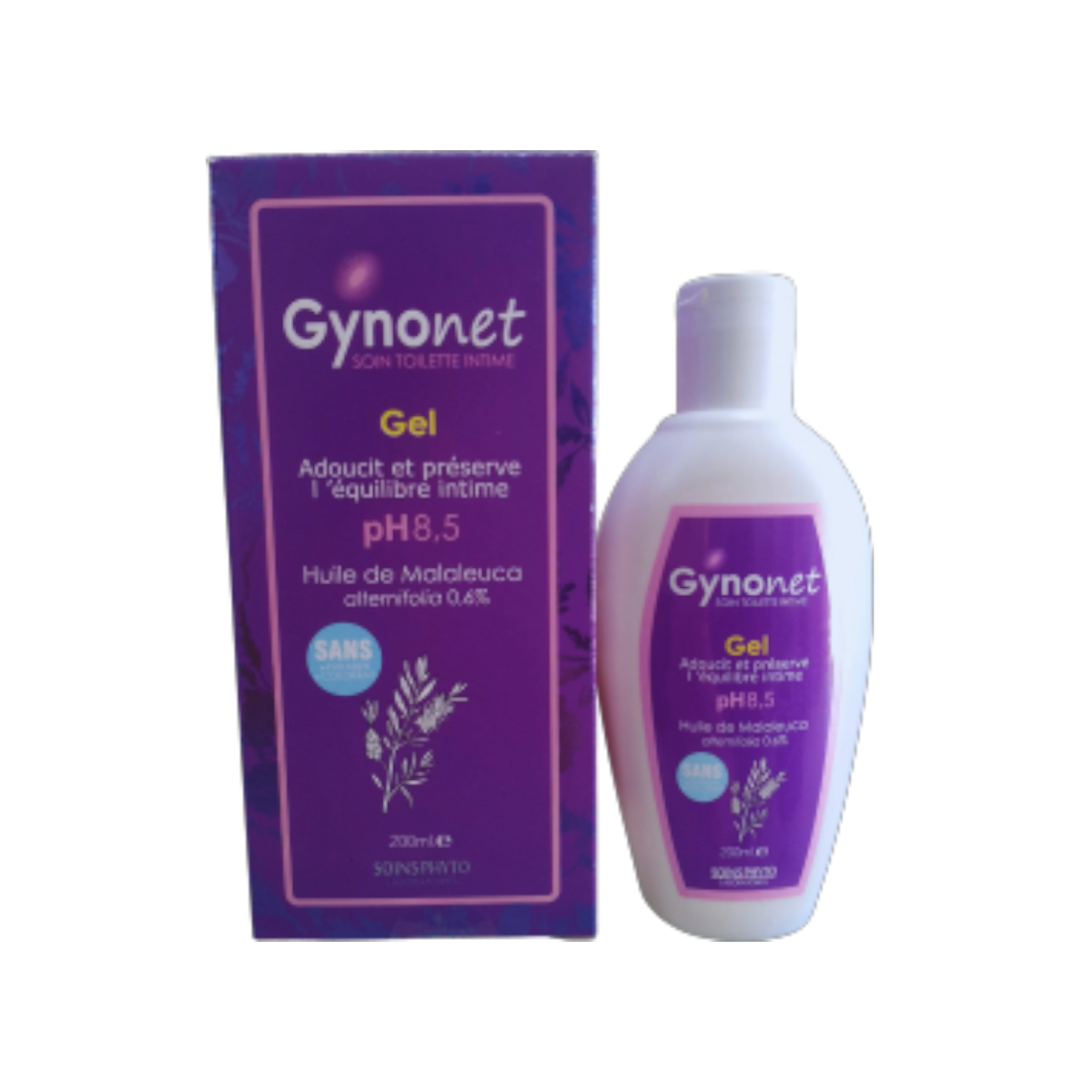 GYNONET Gel Soin Toilette Intime 200ml ph 8,5