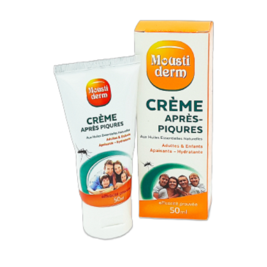 MOUSTIDERM Crème après piqures adulte & enfants 50 ml
