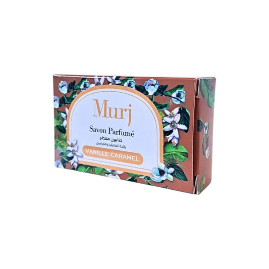 MURJ Savon solide parfume-vanille et caramel 100g