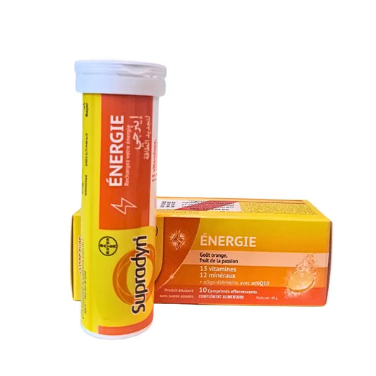 SUPRADYN Energy effervescents sans sucre 10 comp
